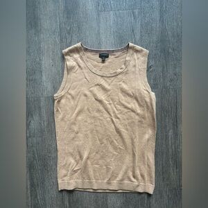 Talbots Beige Knit Top